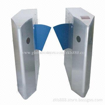 Wing Barrier Turnstile Gate for Ticket Checking, Applied to Subway Station